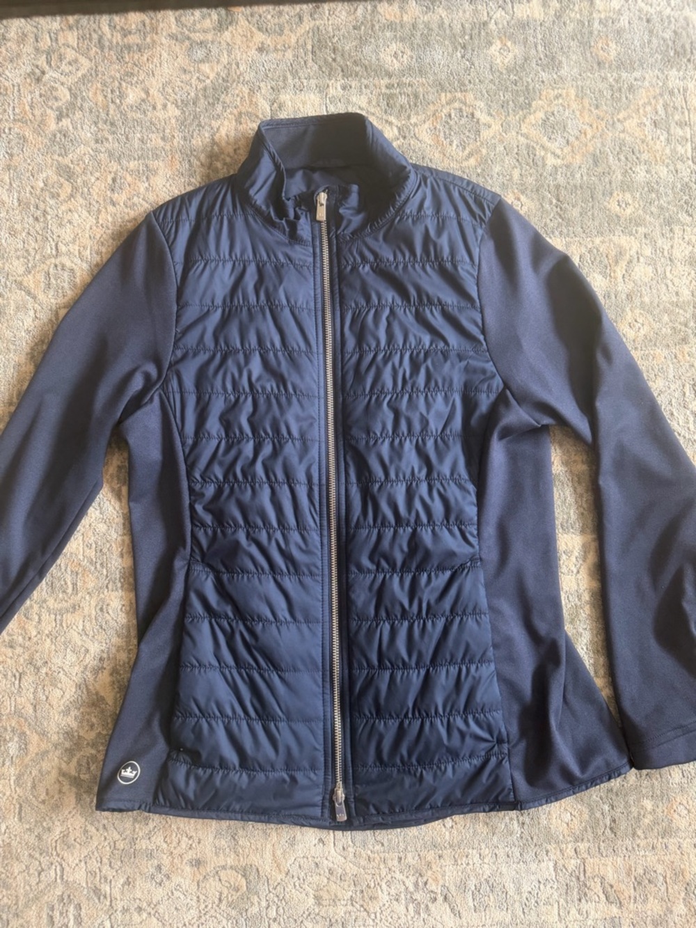 Peter Millar Women's Navy Merge Hybrid Jacket